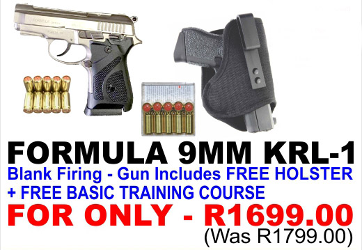 FORMULA 9mm KRL-1_Online Order Price: R1499